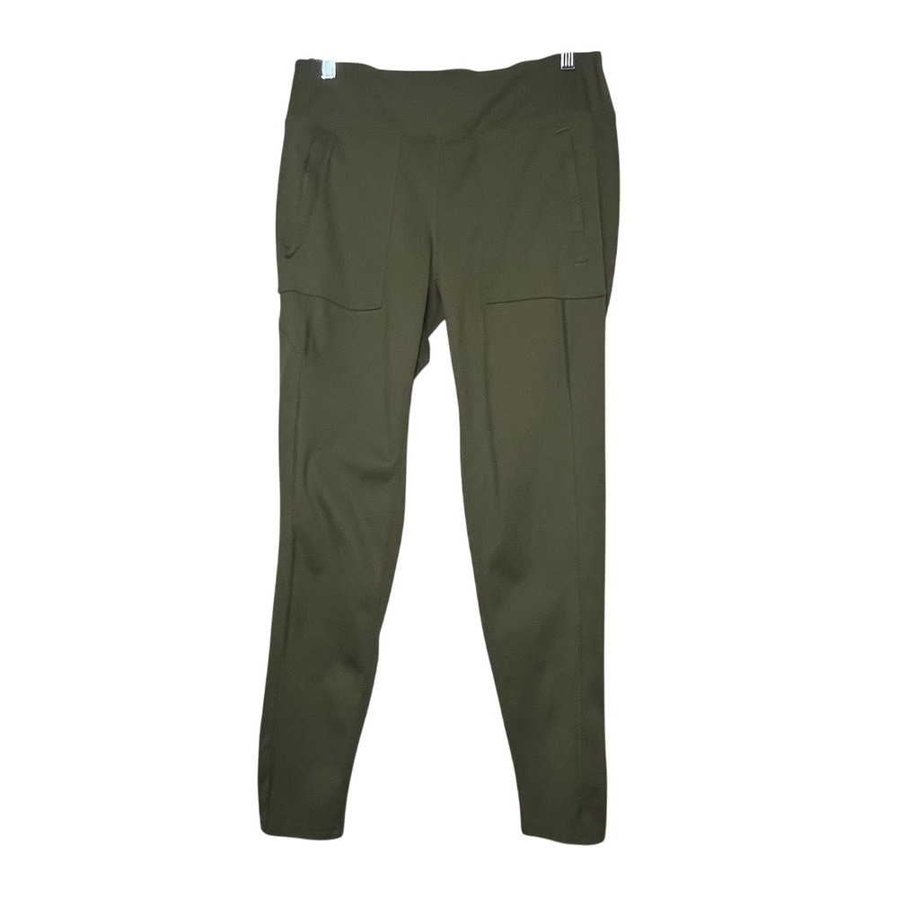 Ridgecut Toughwear Women Olive Green Utility Leggings Pants‎ Size M